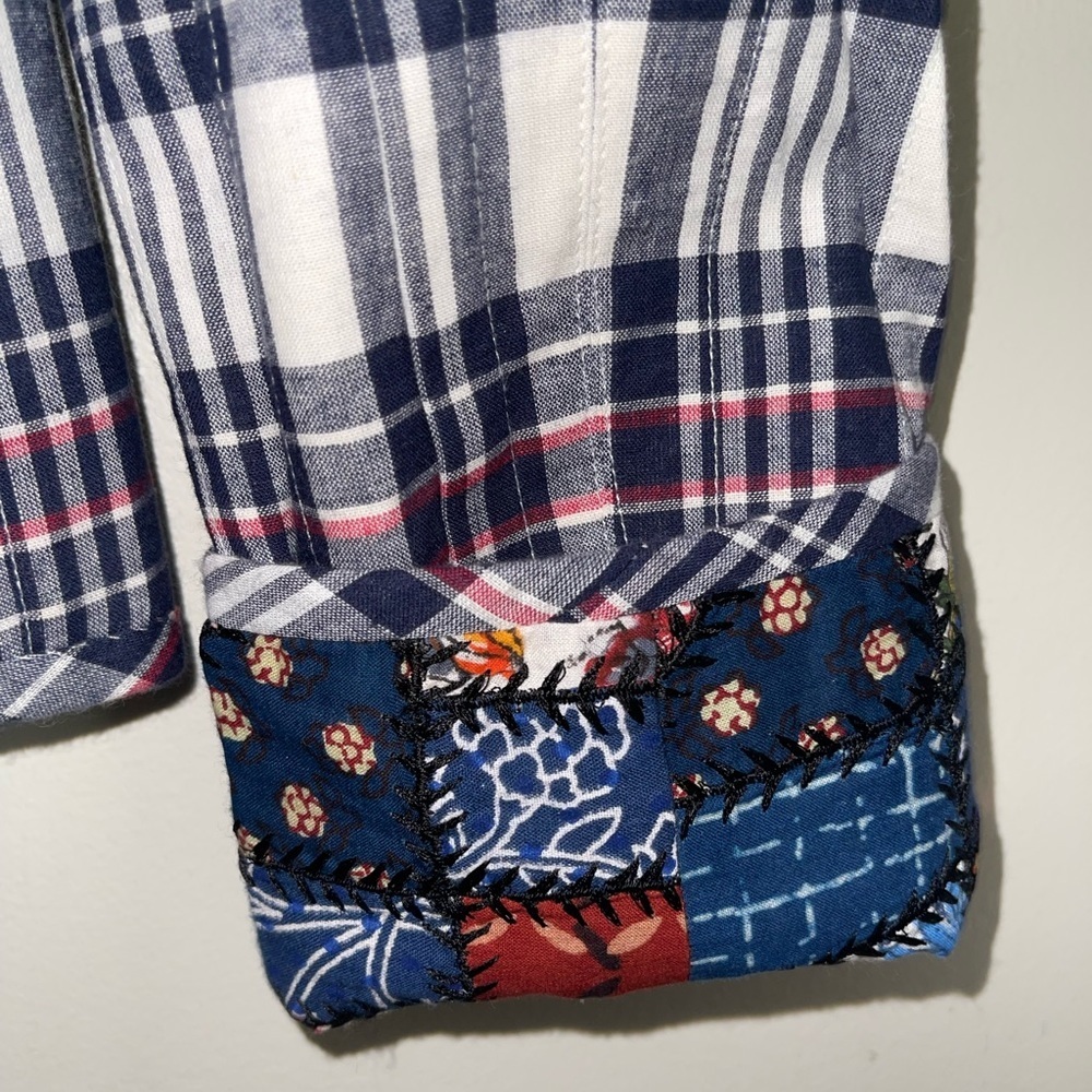 - Alix Of Bohemia Billie Broken Glass Quilt Reverseable  Jacket - Picture 14 of 17